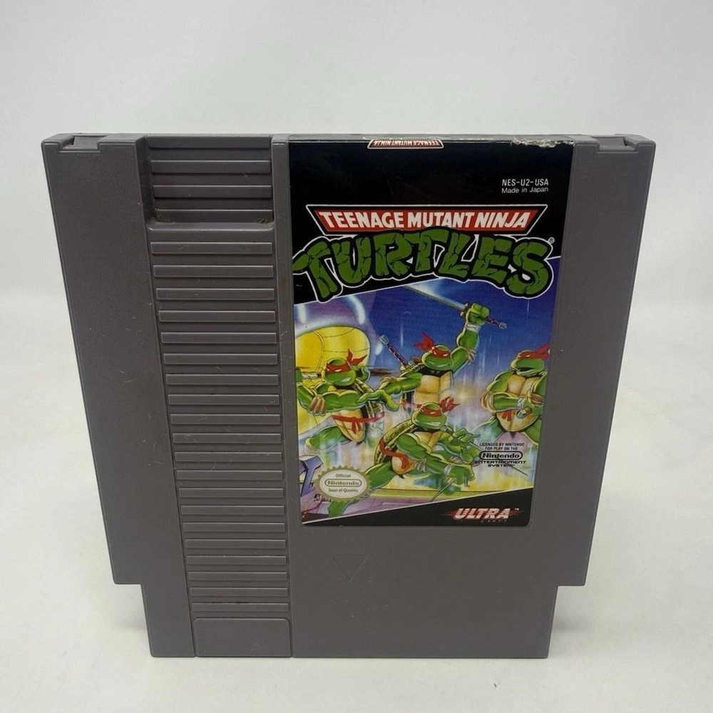 Teenage Mutant‎ Ninja Turtles TMNT Nintendo NES 1989 Ultra Games NES-U2-USA